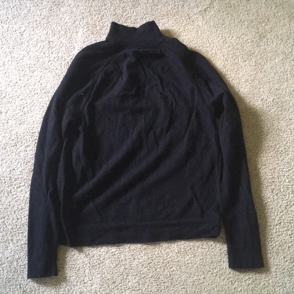Calvin Klein Men’s Black Quarterzip Sweater Large - Picture 3 of 4